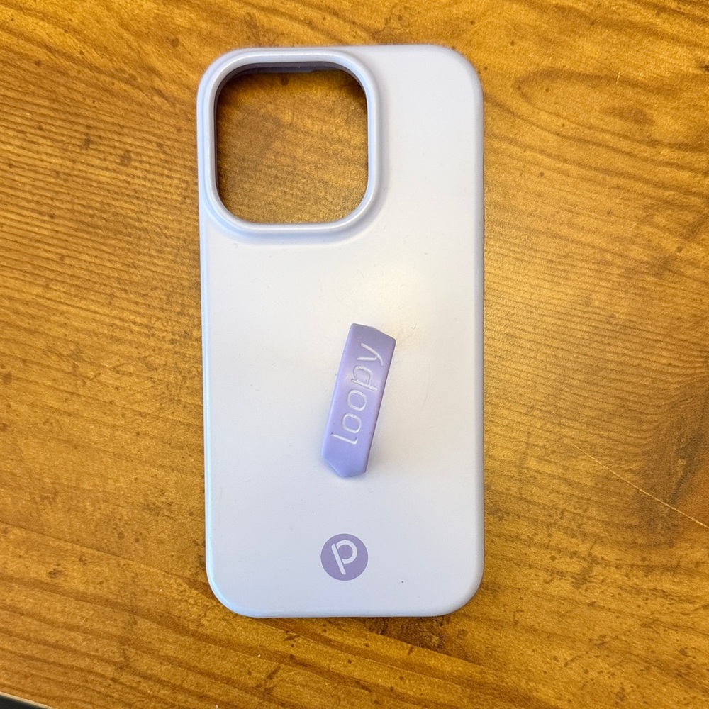 Lavender loopy case for iPhone 14 Pro
